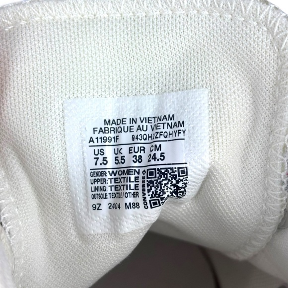 CONVERSE FLORAL TAPESTRY JACQUARD CHUCK TAYLOR ALL STAR LOW TENNIS SHOE SNEAKER - Picture 13 of 13